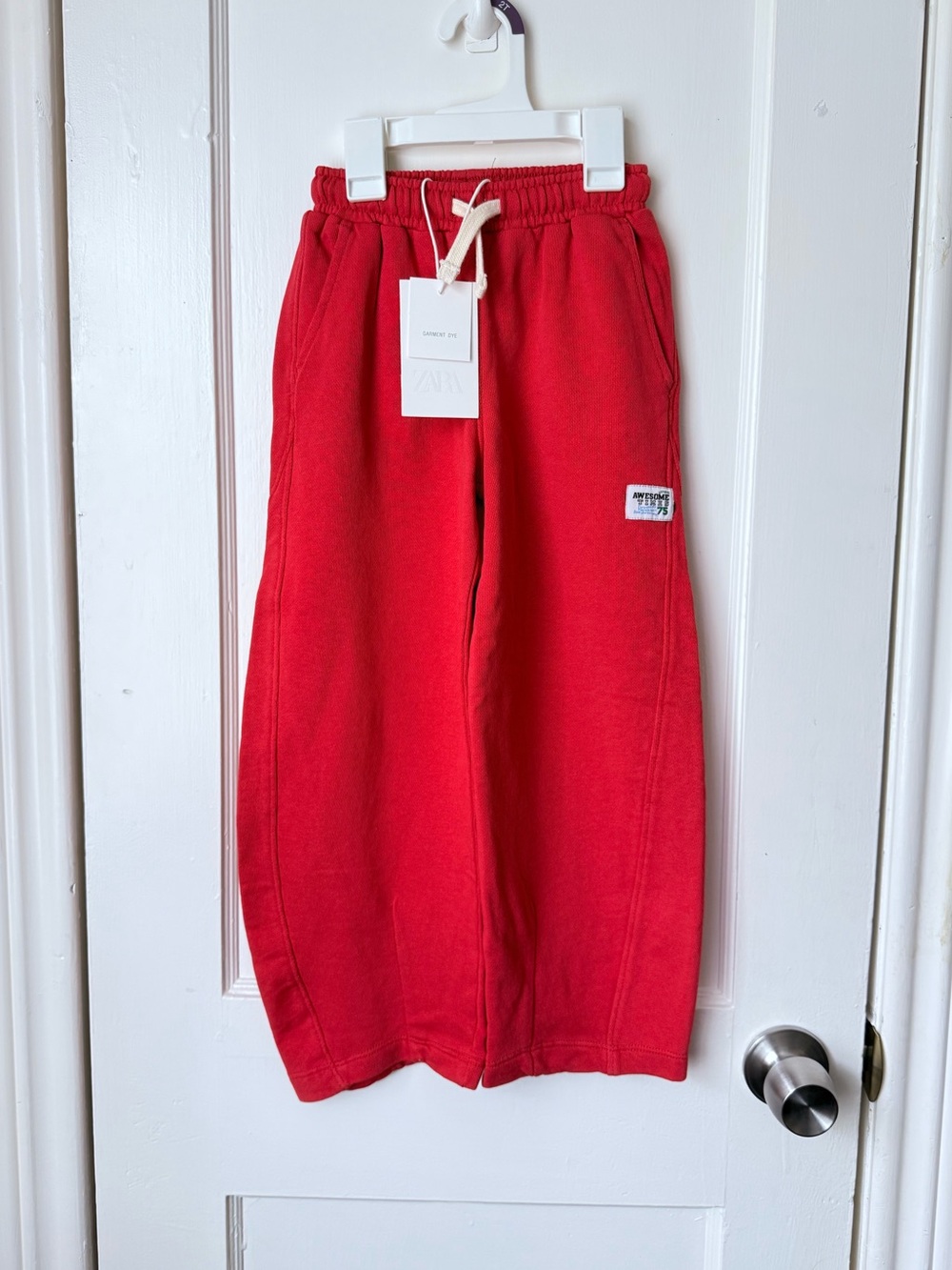 Zara barrel pants